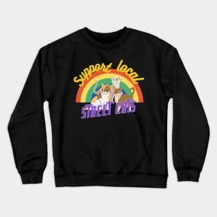 street cats Crewneck Sweatshirt